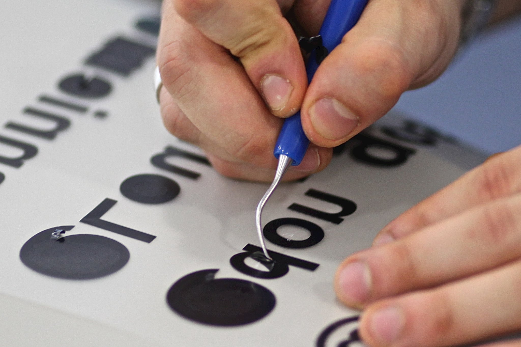 Installation process illustration